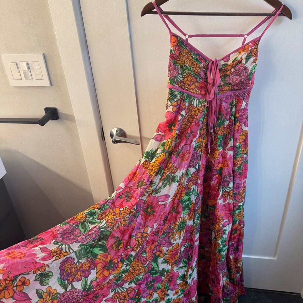 Free People Dream Weaver Maxi Dress XS